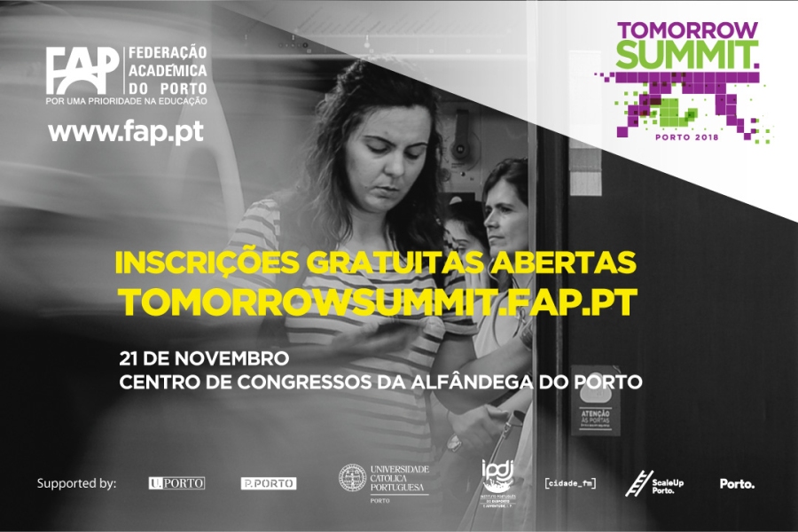 Tomorrow Summit 2018: Inscrições abertas!