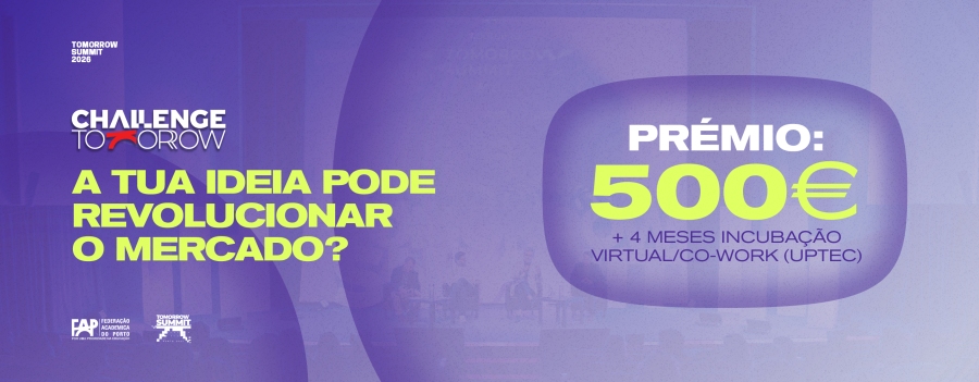 Concurso Challenge Tomorrow abre candidaturas