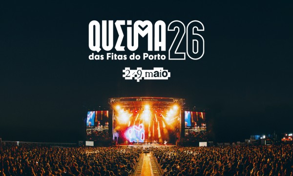 Cartaz completo da Queima das Fitas do Porto 2026