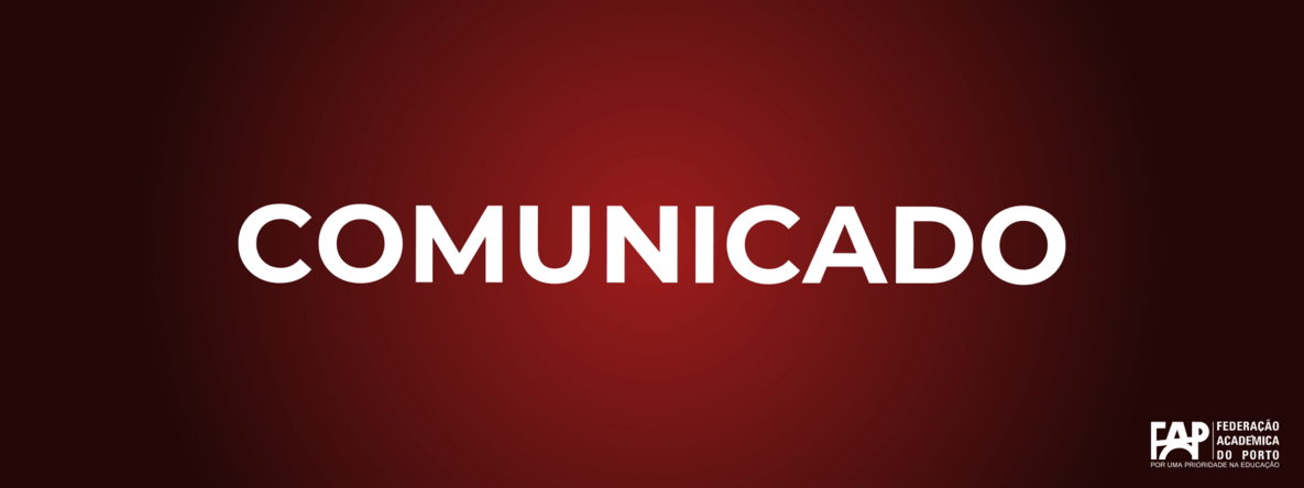 FAP e Associações de Estudantes da U.Porto preocupadas com danos causados a candidatos/as e degradação da relação institucional entre Reitor e Governo pedem Senado Académico urgente