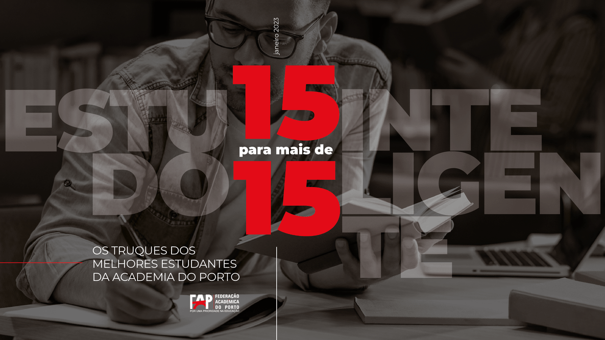 Os truques dos melhores estudantes da Academia do Porto 15 para mais de 15 - Estudo Inteligente